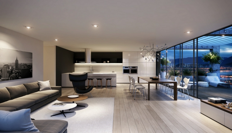 salas modernas-decoracion-elegante