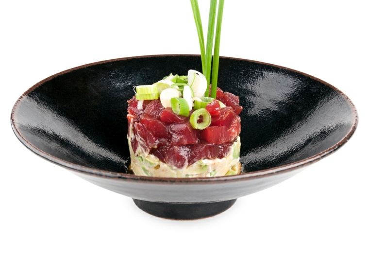 tartar de atun con aguacate-casero