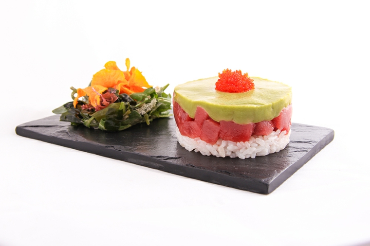 tartar de atun rojo y aguacate-receta