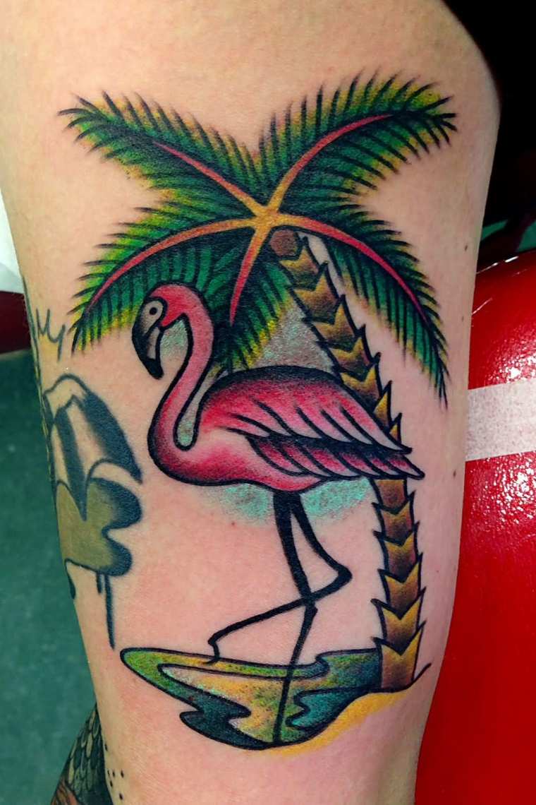 tatuaje-neo-tradicional-flamingo
