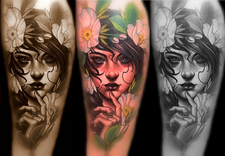 tatuajes neo-tradicionales-mujeres