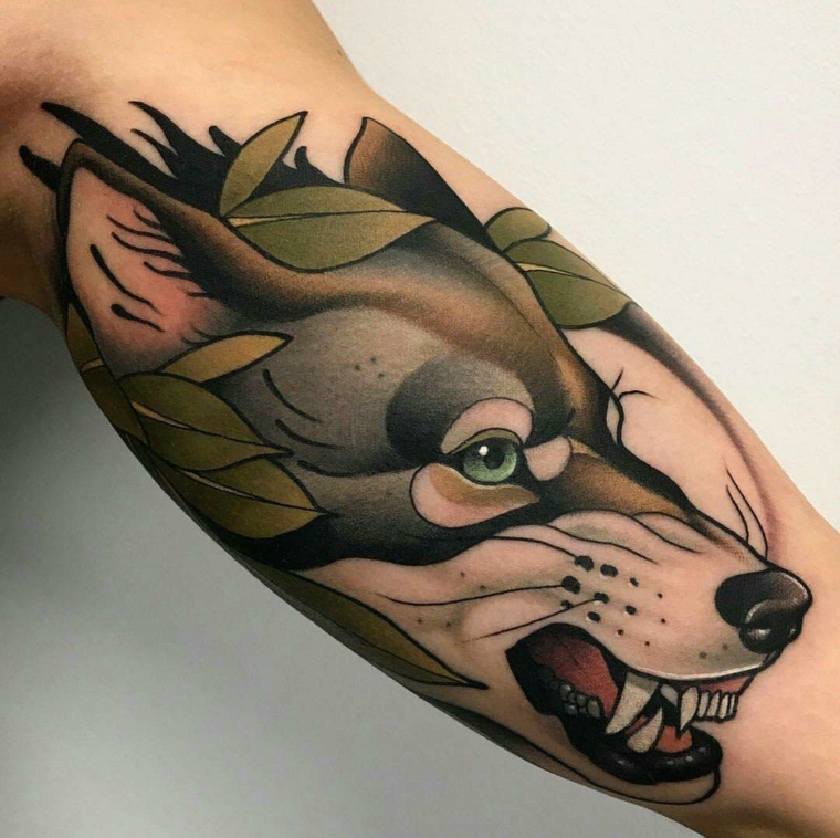 tatuajes-neo-tradicionales-perro