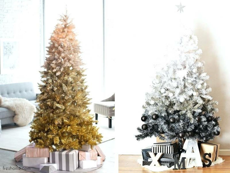 adornos para arbol de navidad-bicolor