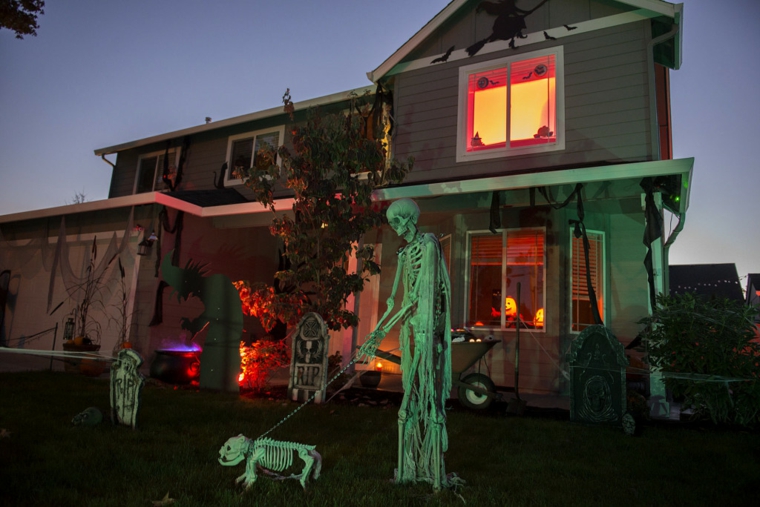 adornos para halloween-decorar-exterior