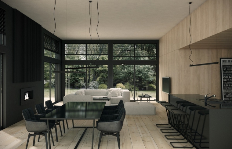 decoracion-de-salas-y-comedores-muebles-negros