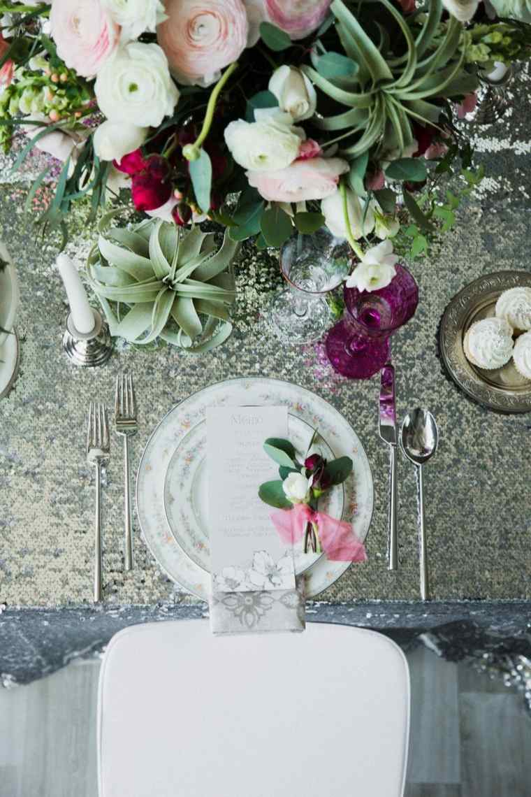 decorar-mesa-boda-elementos-color-plata