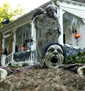 Fiesta de Halloween - 40 ideas increíbles para decorar exteriores