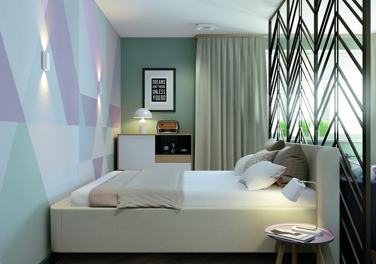 elementos-geometricos-distintos-colores-dormitorio