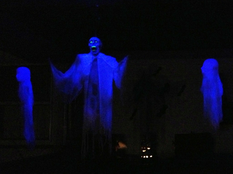 fantasmas para Halloween ​de-noche
