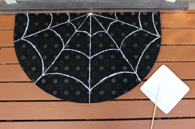 halloween 2018-felpudo-puerta-decoracion-ideas