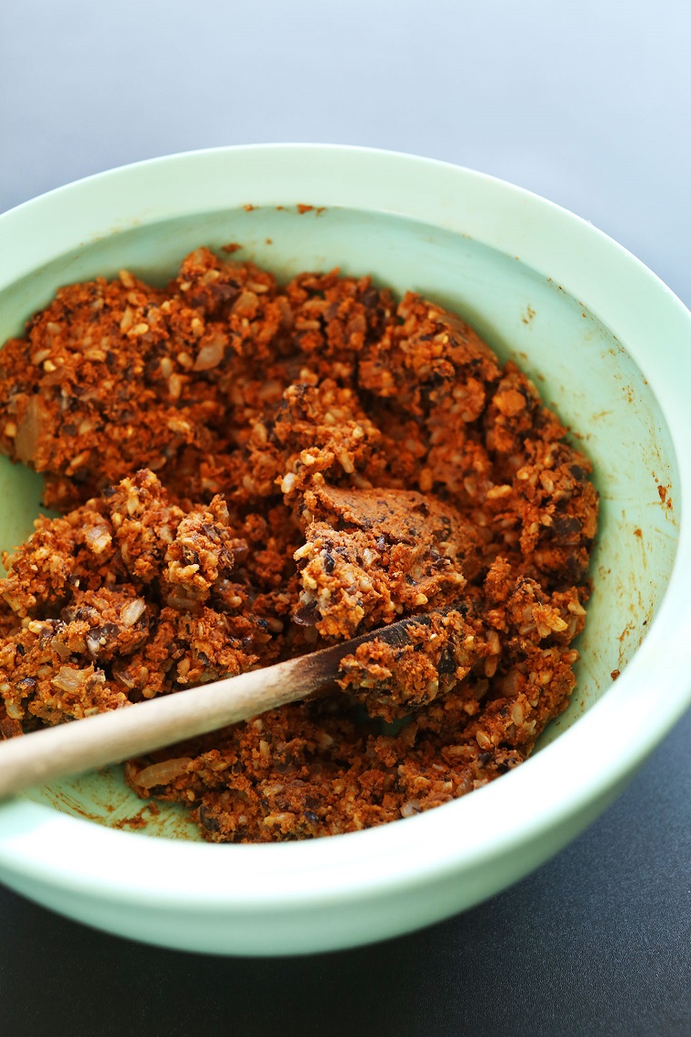 hamburguesas-veganas-faciles-parilla-arroz