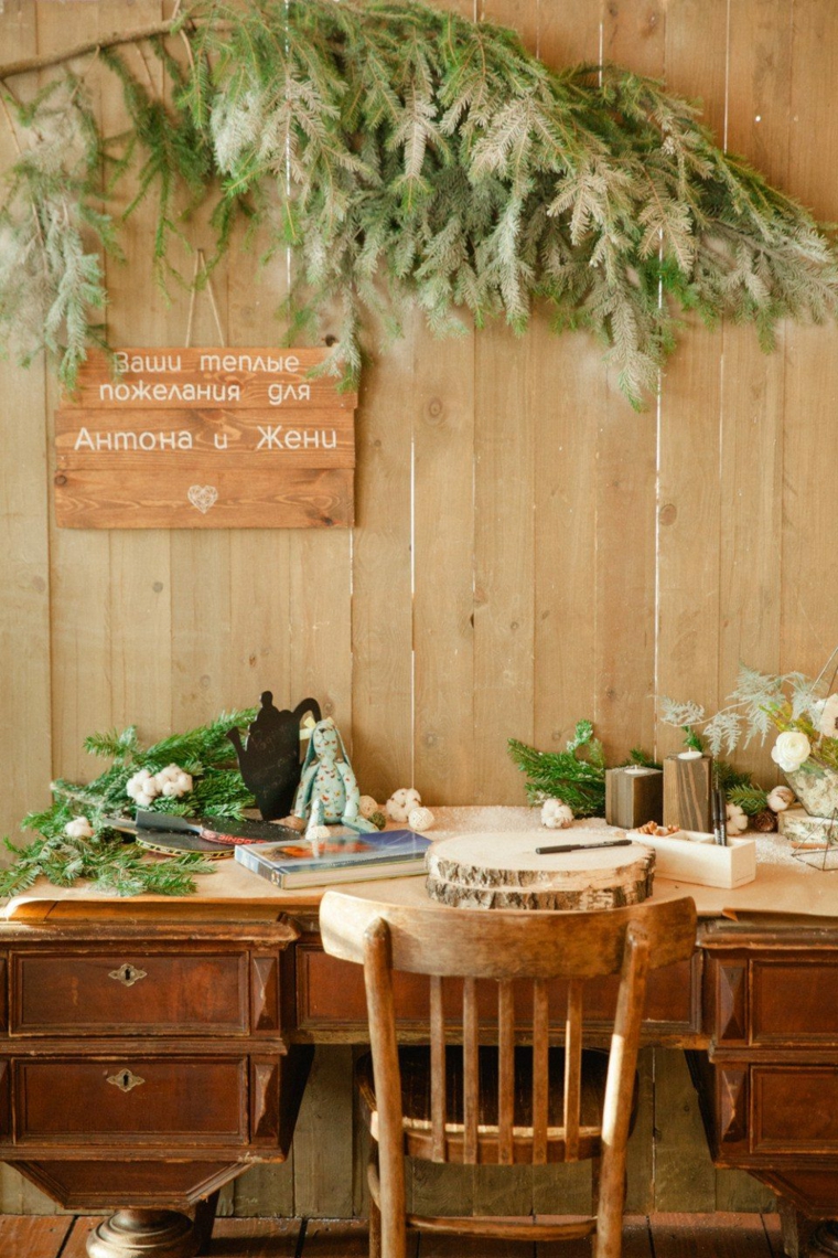 ideas para bodas-invierno-decoracion-elementos-naturales