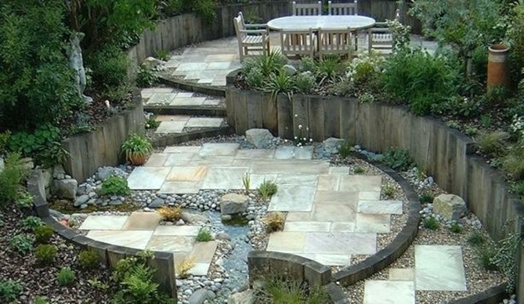 ideas para jardines muros