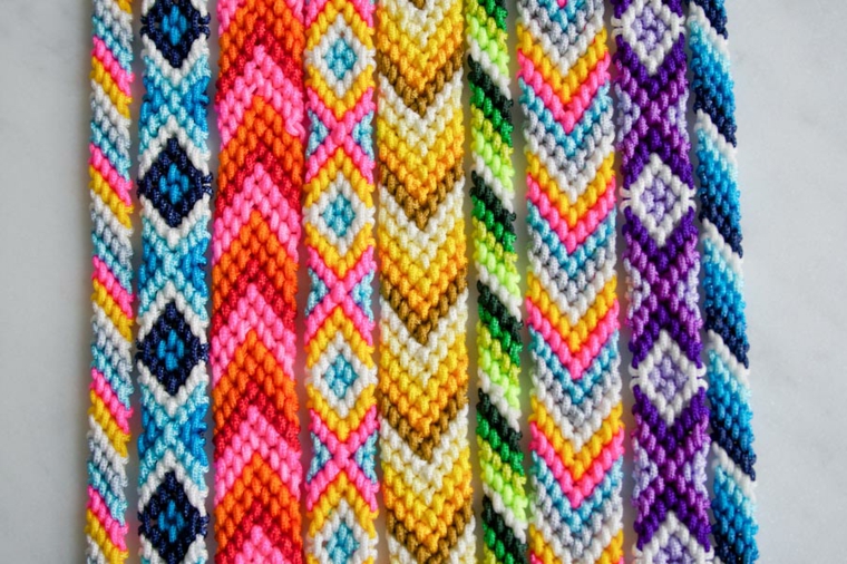 manualidades para fiestas pulseras