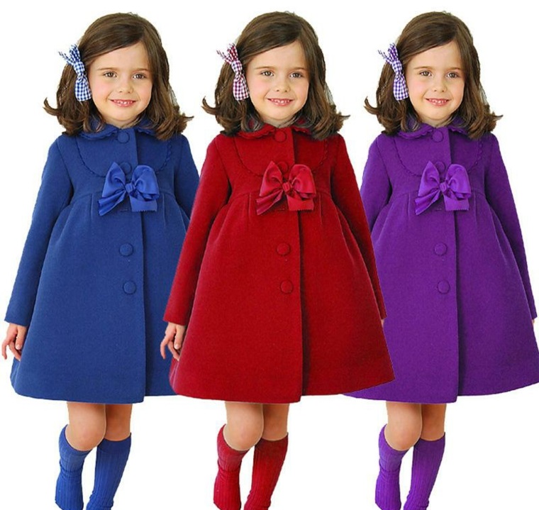 moda para ninas-abrigos-colores