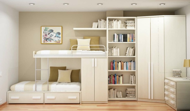 muebles minimalistas-recamaras-modernas