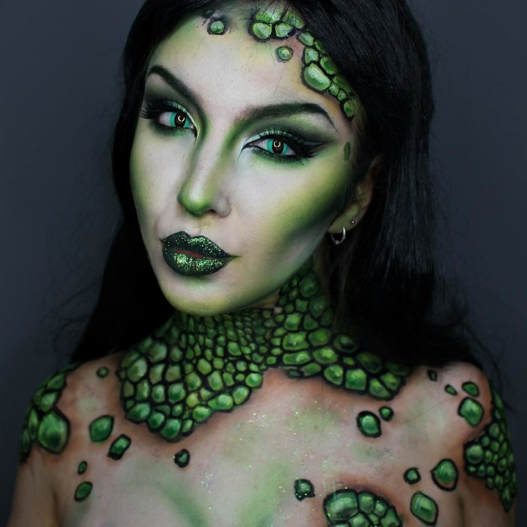muejer-criatura-oceano-maquillaje-ideas