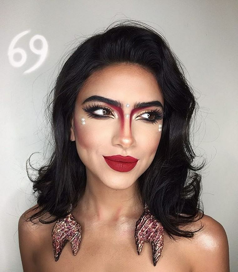 mujer-opciones-maquillaje-bello-estilo