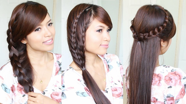 peinados de moda-sencillos-trenzas