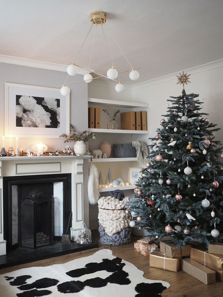 arbol navidad-decoracion-escandinava