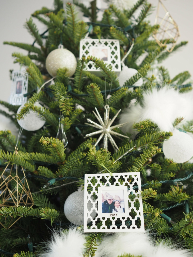 arboles de navidad artificiales-decorados