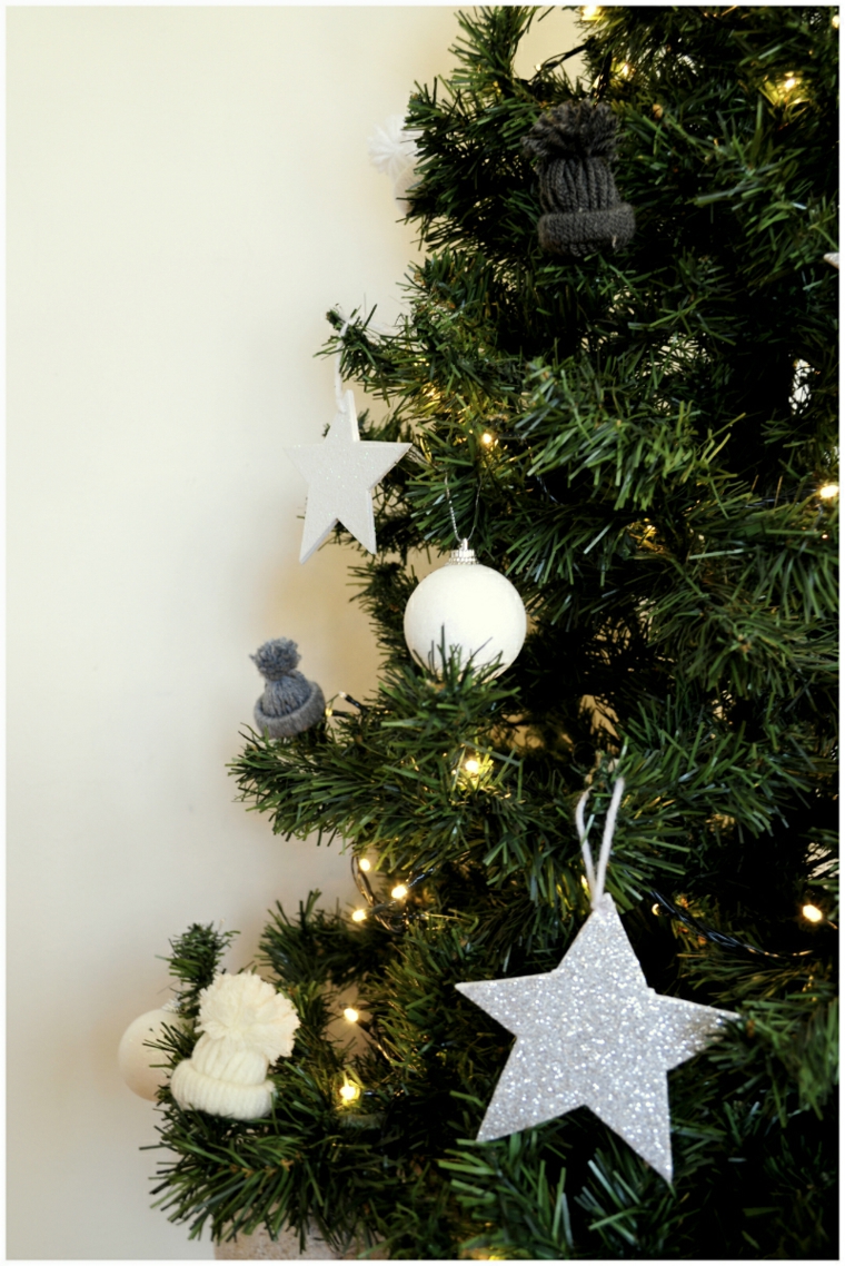 arboles de navidad artificiales-estrellas