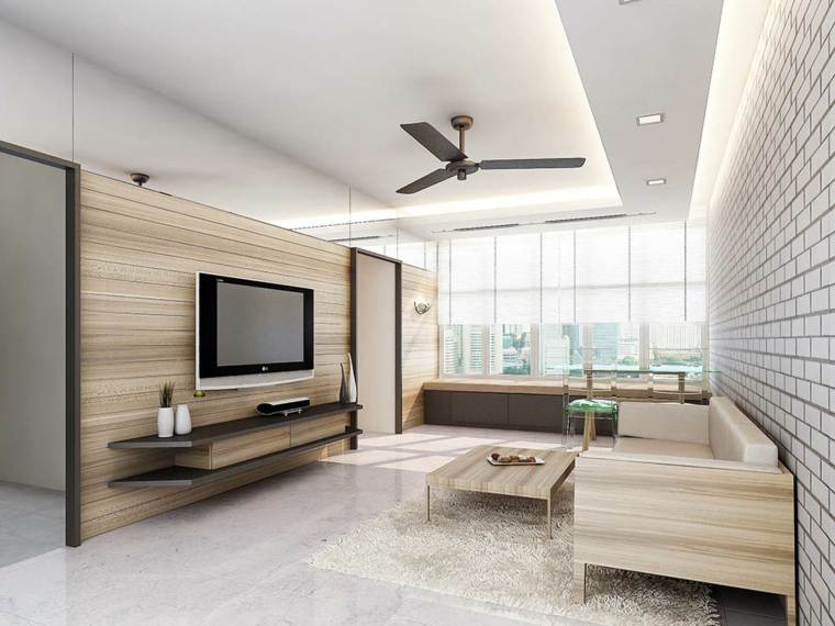 estilo minimalista-decoracion-salon