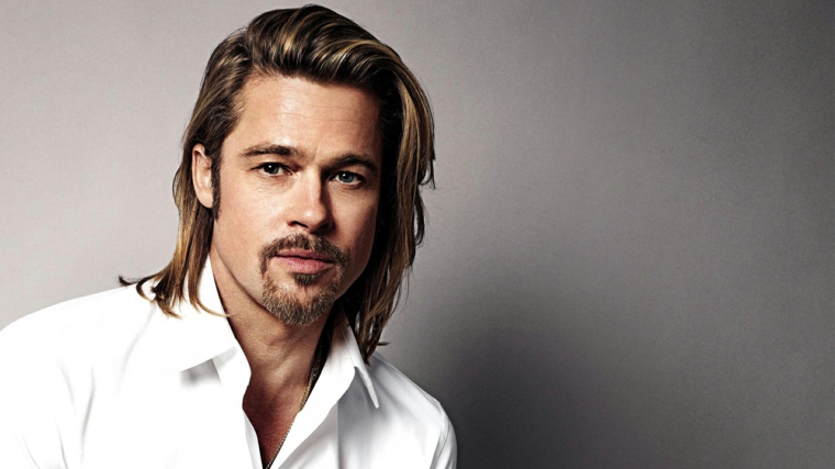 Brad-Pitt-hombre-barba-estilo-cabello