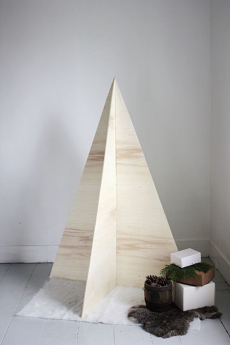 arbol-de-navidad-de-madera-pared-decoracion-ideas-simples