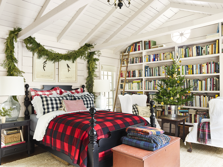 arboles-de-navidad-originales-decorar-dormitorio