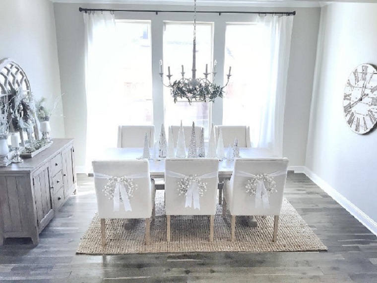 comedor-estilo-casa-decorar-navidad-blanco