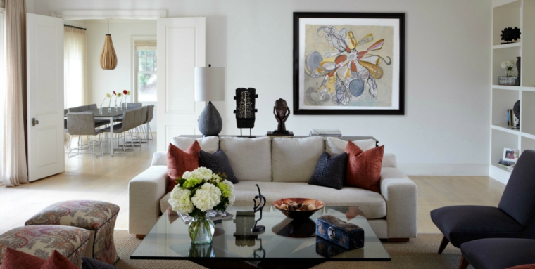 ideas-salas-modernas-ramos-flores