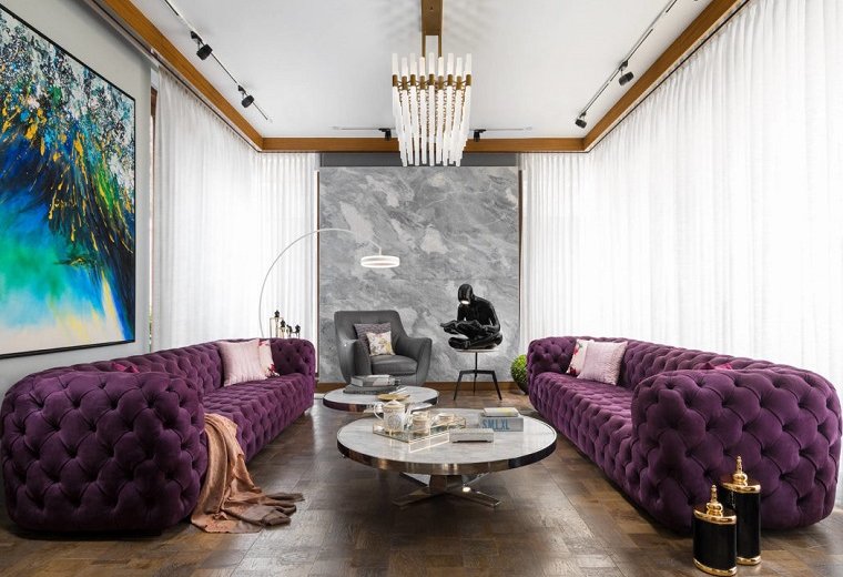 casa diseñada por purple studio