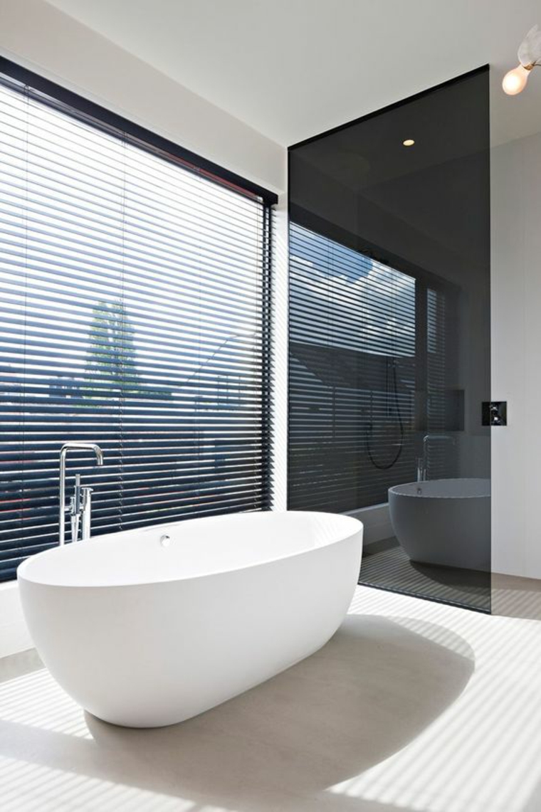 cristal ahumado diseño-de-baño