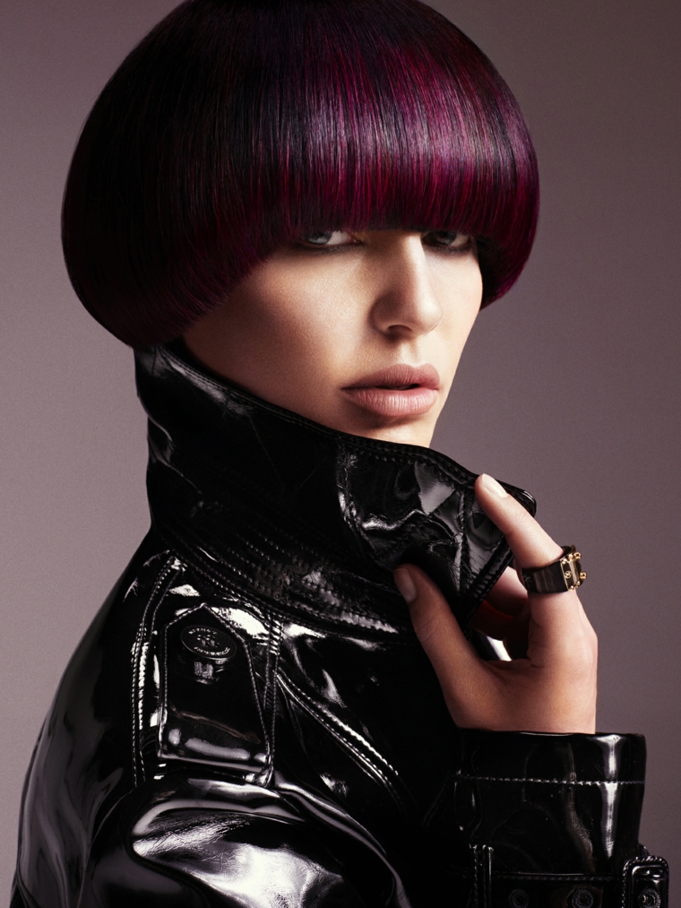 melenas cortas 2019 cabello-color-purpura