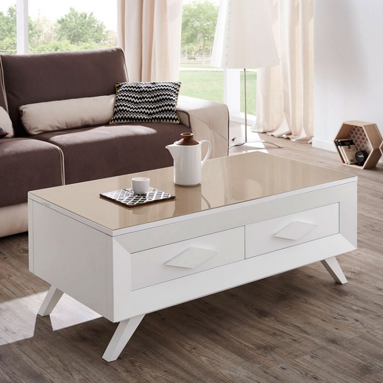 Mesas de centro originales para decorar tu salón y brindarte comodidad