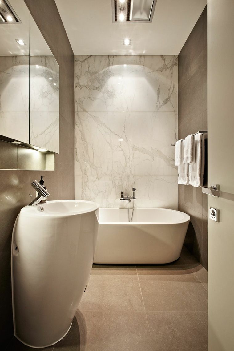 baños de lujo marmol-estilo-moda