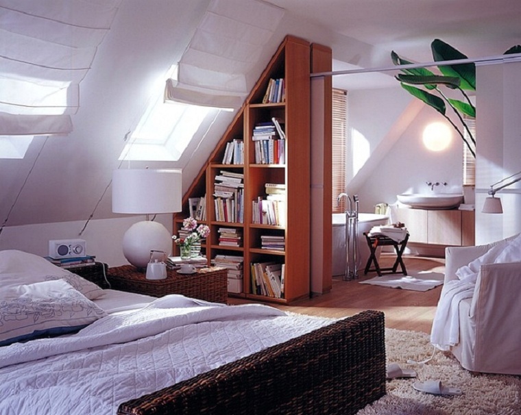 Decoración ático - Ideas y consejos para crear un dormitorio de lujo