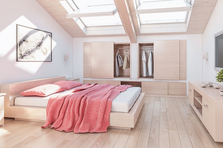 Decoración ático - Ideas y consejos para crear un dormitorio de lujo