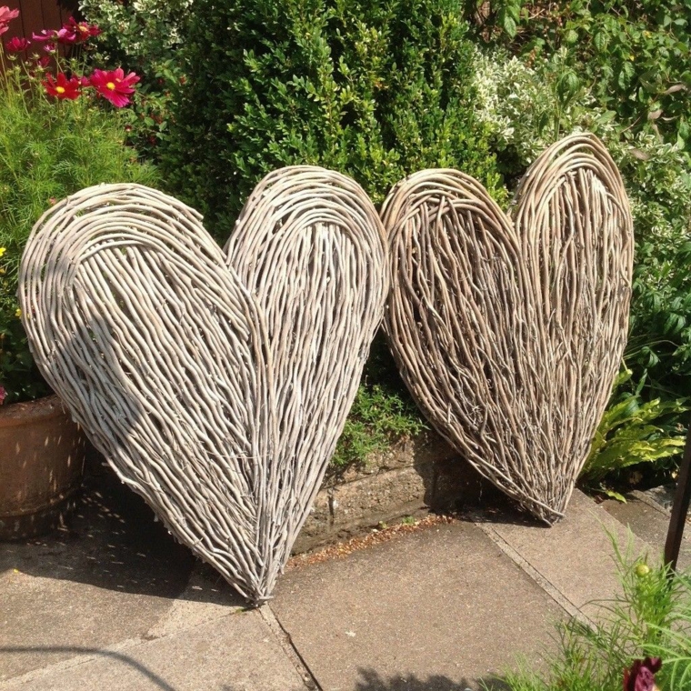 corazones textura-natural