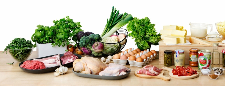 dieta cetogénica lista de productos