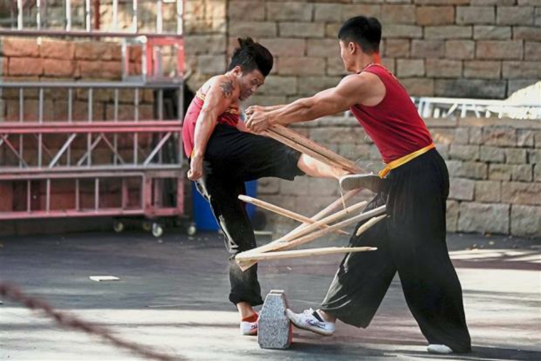 entrnamiento de artes marciales