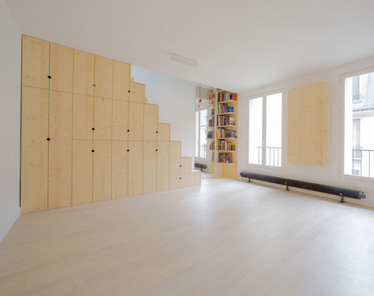 Espacio de almacenamiento bajo las escaleras 13 ideas originales
