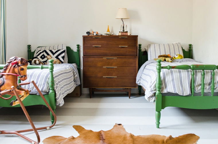 habitación infantil diseño vintage