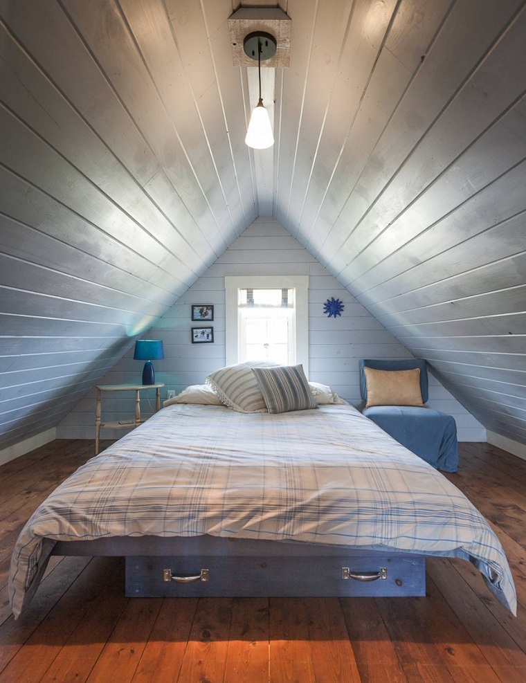 Decoración ático - Ideas y consejos para crear un dormitorio de lujo