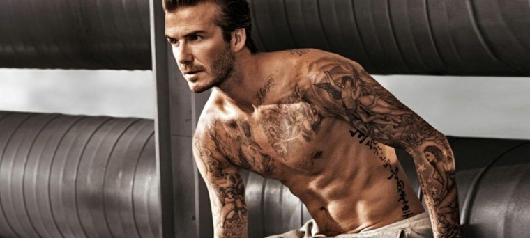 David Beckham tatuajes