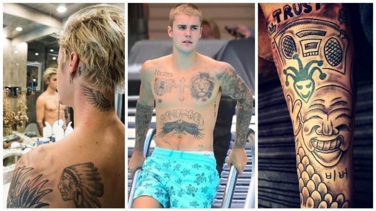 Justin Bieber tatuajes