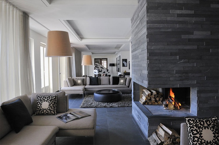 bella-chimenea-piedra-negra-estilo