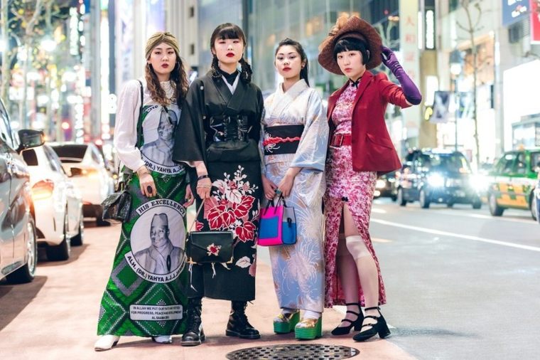 chicas-moda tokyo semana moda 2019