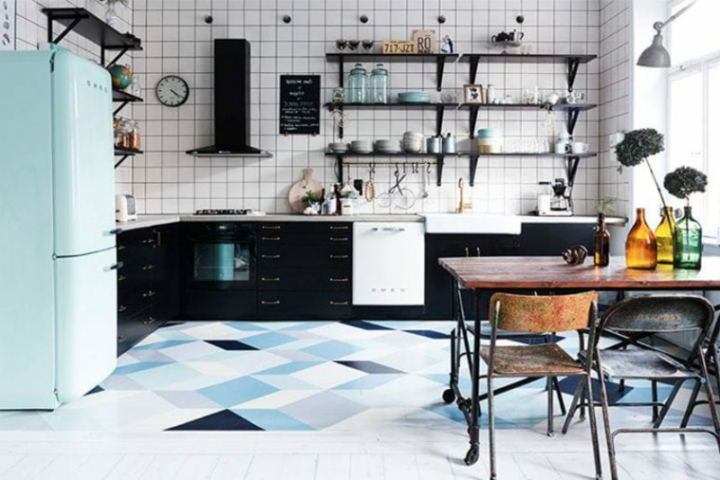 Cocina negra - Ideas para el diseño del interior de la cocina 100 fotos